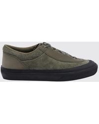 Stone Island - Suede Calfskin Low-Top Sneakers With Logo - Lyst