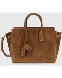 Saint Laurent - Sac De Jour Small Suede Calfskin Handbag - Lyst