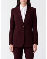 Patrizia Pepe - Short Crêpe Blazer With Single-Breasted Two-Button Closure And Lapels - Lyst