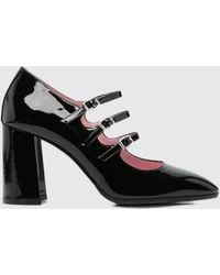 CAREL PARIS - Keel Patent Leather Mary Jane Pumps With High Heel - Lyst