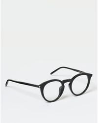 Saint Laurent - Sl347 Round Acetate Eyeglasses - Lyst