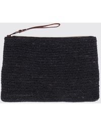 IBELIV - Tea Ampy Crocheted Raffia Pouch - Lyst