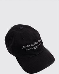 D1 Milano - Cotton Baseball Cap With Slogan - Lyst