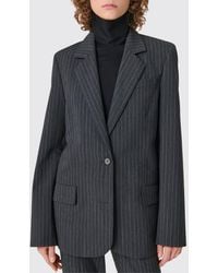 IRO - Single-Breasted Pinstriped Virgin Wool Blazer With Peak Lapels - Lyst