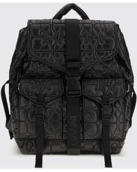 Ganni - Re-Tech Recycled Nylon Backpack With Quilted Monogram - Lyst