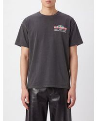 Willy Chavarria - Plaza Relaxed-Fit Cotton T-Shirt With Graphic Print - Lyst