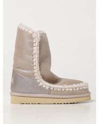 Mou - Flat Ankle Boots - Lyst
