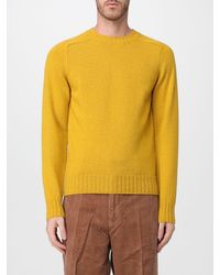 Sebago - Long-Sleeve Wool Crewneck Jumper With Ribbed Trims - Lyst