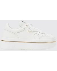 Twinset - Flatform Leather Sneakers - Lyst