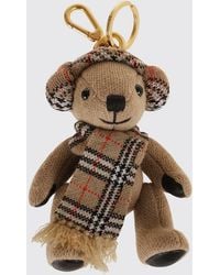 Burberry - Thomas Bear Keychain - Lyst