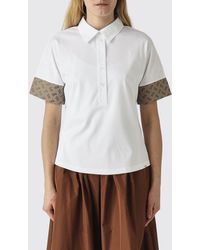 Herno - Slim Fit Cotton Polo Shirt With Classic Collar And Contrast Logo - Lyst