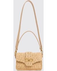 Twinset - Crochet Raffia Bag - Lyst