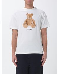 Palm Angels - Teddy Cotton T-Shirt - Lyst