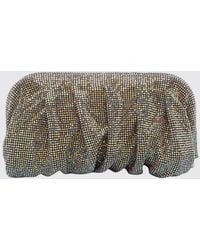 Benedetta Bruzziches - Venus La Grande Draped Clutch Bag With Set Rhinestones - Lyst