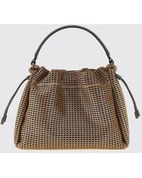 Brunello Cucinelli - Mellow Perforated Calfskin Leather Bucket Bag - Lyst