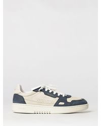 Axel Arigato - Dice Lo Leather And Nubuck Sneakers With Laminated Logo - Lyst