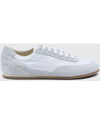 Common Projects - Minimal Runner Sneakers Aus Wildleder Und Nylon - Lyst