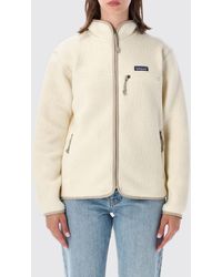 Patagonia - Retro High-Neck Short Fleece Jacket With Zip Closure - Lyst