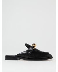 Bottega Veneta - Astaire Leather Sabots With Knot Metallic Detail - Lyst