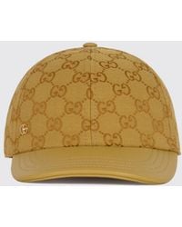 Gucci - Gg Monogram Jacquard Baseball Cap With Embroidered Logo - Lyst