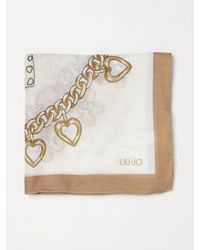 Liu Jo - Printed Polyester Scarf - Lyst