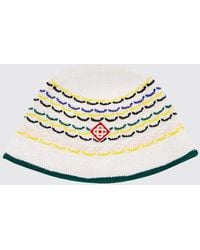 CASABLANCA - Crochet Cotton Hat - Lyst