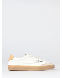 Autry - Windscape Bicolour Leather Low-Top Trainers With Rubber Sole - Lyst