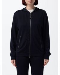 Brunello Cucinelli - Cotton Zip-Up Hoodie With Monili Embellishment - Lyst