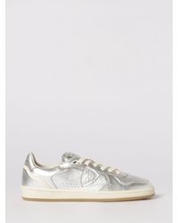 Philippe Model - Baskets Pgal En Cuir Laminé - Lyst