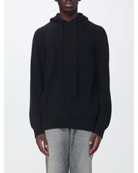 Laneus - Relaxed Fit Knit Hoodie - Lyst