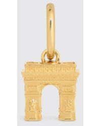 Celine - Arc De Triomphe Brass Pendant - Lyst