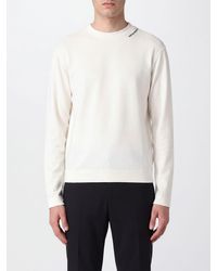 Emporio Armani - Long-Sleeved Modal And Silk T-Shirt - Lyst