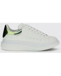 McQueen - Oversize Leather Sneakers - Lyst