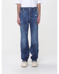 DSquared² - Jeans Straight De Denim Elástico - Lyst