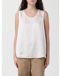 Max Mara - Basic Satin Top - Lyst