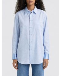 Etro - Cotton Shirt With Paisley Print - Lyst