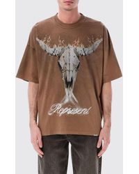 Represent - Printed Cotton Oversized T-Shirt - Lyst