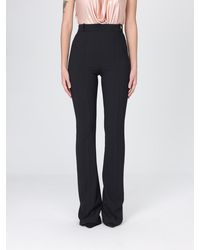 Elisabetta Franchi - Crepe Trousers - Lyst