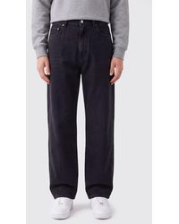 MM6 by Maison Margiela - Mid-Rise Wide-Leg Jeans - Lyst