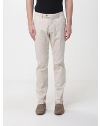 Mason's - Cotton Stretch Chino Trousers - Lyst