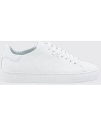 Axel Arigato - Clean 90 Low Top Smooth Leather Sneakers With Foil Logo - Lyst