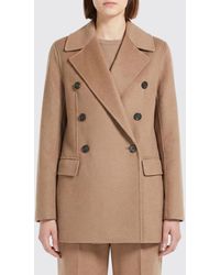 Max Mara - Lukas Double-Breasted Virgin Wool Coat - Lyst