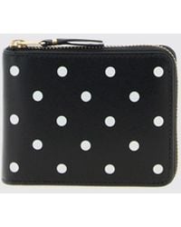 Comme des Garçons - Comme Des Gar&Ccedil	Ons Polka Dot Leather Wallet - Lyst