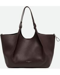 Gianni Chiarini - Dua Grained Calfskin Leather Shoulder Bag - Lyst