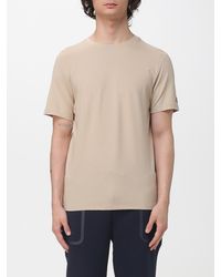 Peuterey - Cotton Blend Basic T-Shirt - Lyst