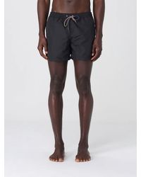Paul Smith - Polyester Swimsuit With Drawstring - Lyst