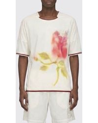 adidas Originals - Wales Bonner X Adidas Originals Floral Print Recycled Polyester T-Shirt - Lyst
