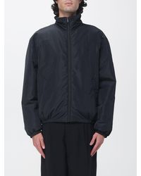 Saint Laurent - Cassandre Relaxed Fit Technical Fabric Bomber Jacket With Ysl Logo - Lyst