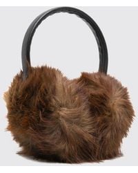 Apparis - Animal Print Faux Fur Earmuffs - Lyst