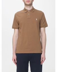 Polo Ralph Lauren - Cotton Polo Shirt With Pony Logo - Lyst